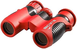 BlueCabi Shock Proof 8x21 Kids Binoculars - High Resolution Real Optics Childrens Compact
