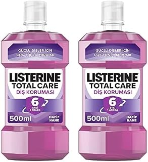 listerine total care diş korumasi ağız bakım suyu 500 ml (3…