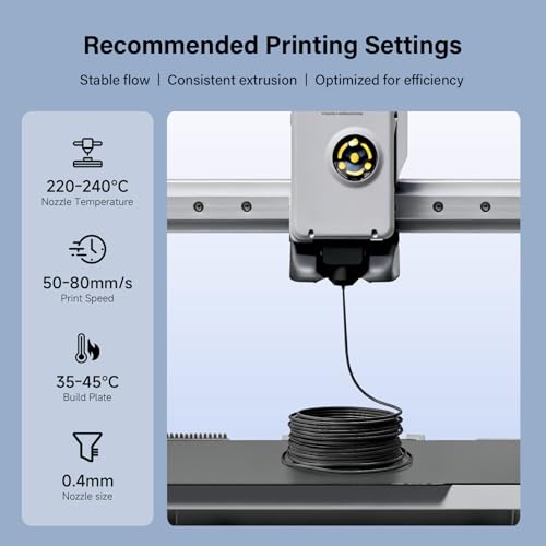 Image of TPU Filament Matte 95A 1.75mm, 1kg - Shore 95A Flexible & Durable TPU, Matte Black,Low-Gloss Matte Finish, Minimal Layer Lines, for Phone Cases, Wearables & Functional Parts