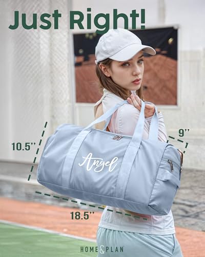 Personalized Duffel Bags - Weekender, Overnight Travel Bag with Wet/Dry Pockets & Shoe Compartment - Custom Bridesmaid/Groomsman Gift, Cheerleading Dance Pack, Durable Spacious Gym Tote3