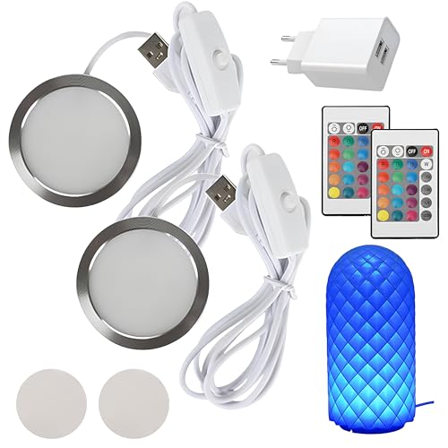 Pack of 2 3D Printer LED Lamp Kit for Bambu Lab A1/A1mini/P1S/P1P/X1C, 3D Printer Part LED Light Strip Lighting Strip Mo
