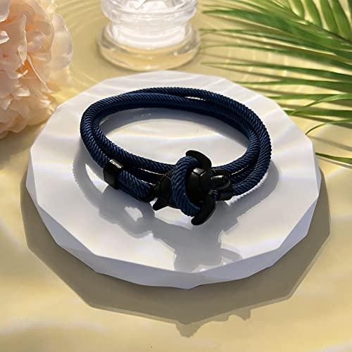 Liny Ocean Animal Bracelet Wrap Rope Bracelet Shark Dolphin Turtle Octopus Bracelet For Girls Boys Sea Animal Lover Gifts (Turtle Bracelet Blue) #TOP4