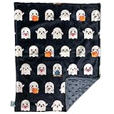 Ghost Emoji Lovey Security Blanket bedding nursery baby shower gift toddler birthday present