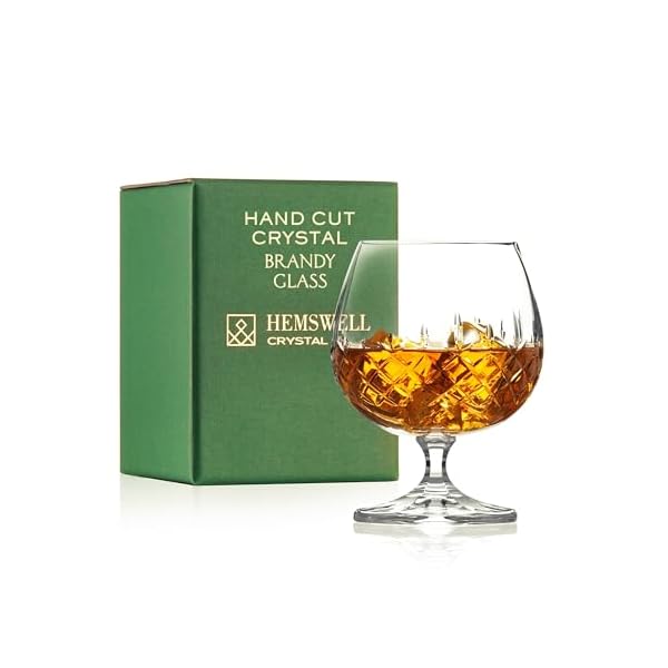 Single brandy snifter cognac glass small snifter glasses for scotch brandy or whisky elegant and exquisite cognac balloon glass european crystal 85oz wicklow design  urban country home decor