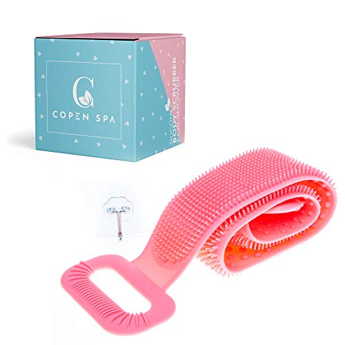 Silicone Bath Body Brush Scrubber - Back Scrubber for Shower