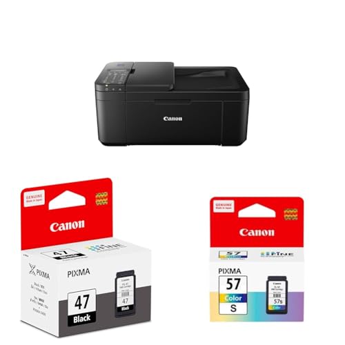 Image of Canon PIXMA E4570 All in One (Print, Scan, Copy) WiFi Ink Efficient Colour Printer with FAX and Auto