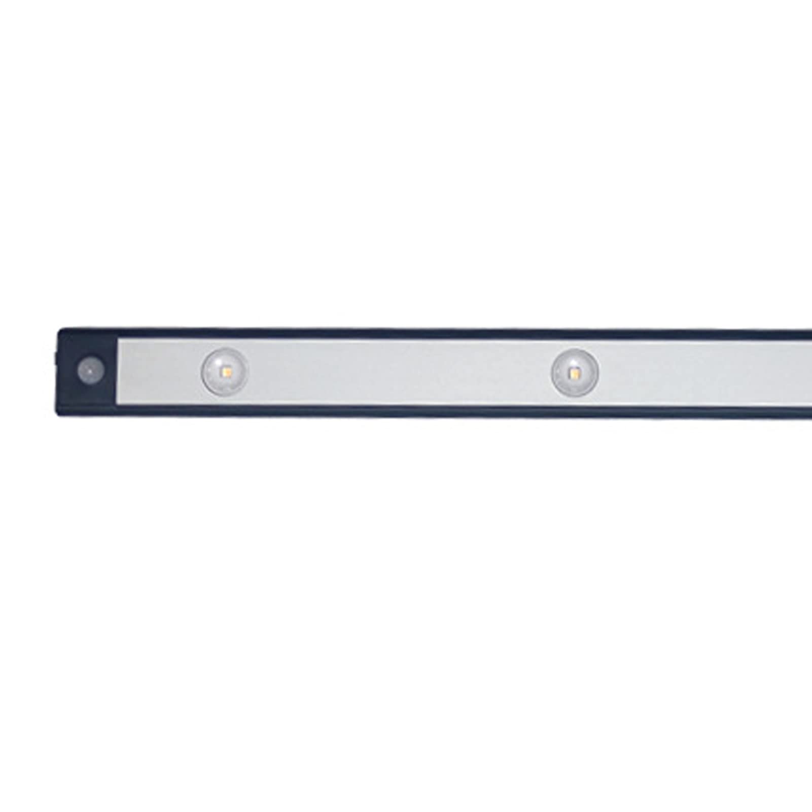 Luce Intelligente Ultra Sottile a LED, Luce Ricaricabile con Sensore di Movimento Wireless, Materiale in Lega di Alluminio, Luce a Batteria, Induzione a Bassa Tensione per Armadi, (60 cm / 23,6