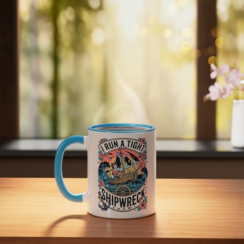 Taza Cerámica Náutica Divertida para Mamá 11 Onzas miniatura 3