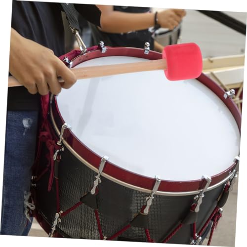 Baquetas de percusión con punta de espuma para bajo miniatura 3