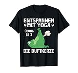 Yoga Fun Fitness Spruch Duftkerze