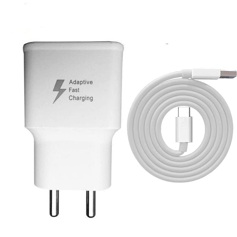 Image of Original 18W Apdative Charger for Vivo Y35, V25 5G, Vivo T144W, Vivo V23 5G, V25, V23e 5G, V23 Pro 5G|Wall Charger|Fast Charger with USB Type C- White