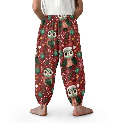 Image of Unisex Little Kids Yoga Trousers Bohemian Beach Pants Baggy Harem Activewear for Boys and Girls Age 3-10