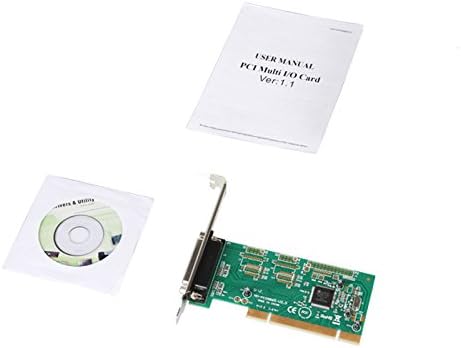 Parallel LPT Card PCI Expansion Card Adapter PCI to Parallel 25pin DB25 Printer Port Controller Card Moschip MCS9865 Windows10