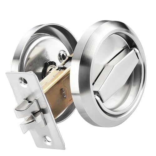 Fylozonu Round Hidden Recessed Cup Door Lock, 304...
