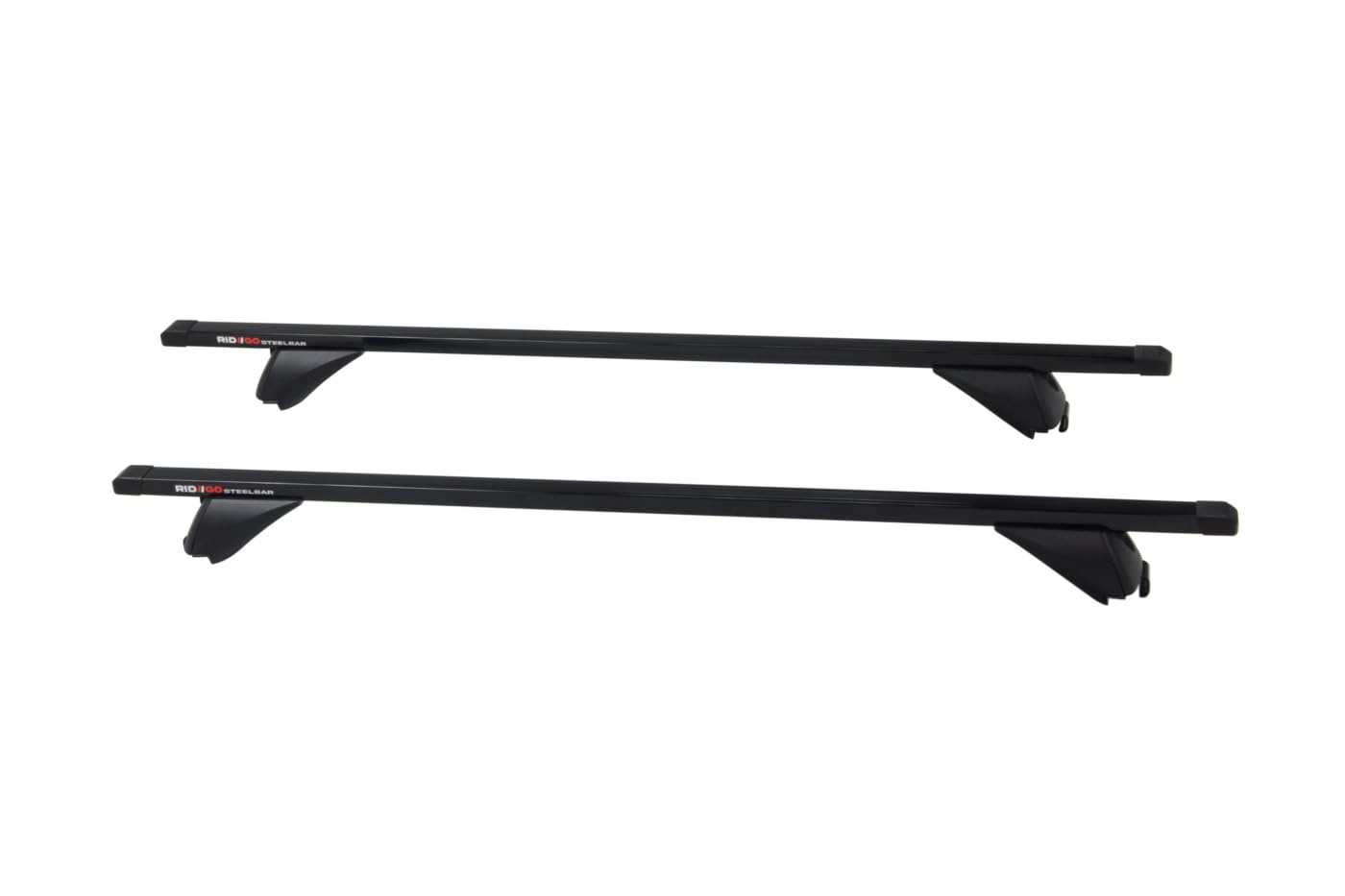 RIDIGO STEELBAR Barre de Toit pour Opel Zafira 2 II B Family 2005-2014 | Acier, 75 kg de charge max, barres de toit intégrés, Noir
