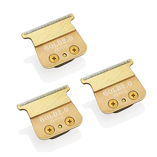Lames tondeuse FX787 DLC 2.0 anti-chauffe compatibles LoPROFX FX726 lot de 3