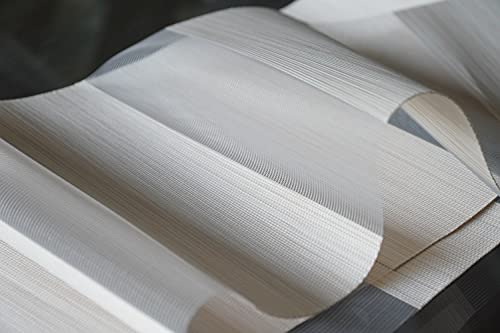 Image of ZEBRA BLINDS Polyester Blinds for Windows,Ivory,W160XH180CM