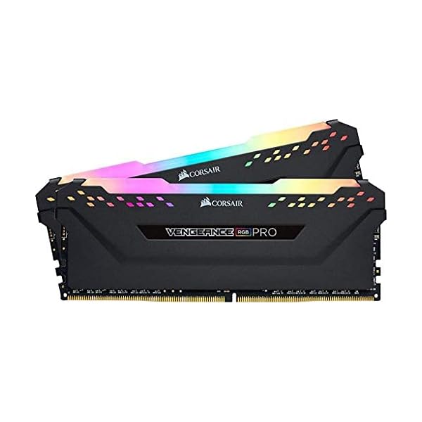 Corsair Vengeance RGB Pro 16GB (2x8GB) DDR4 3600 (PC4-28800) C16 - Memoria de Escritorio - Negro