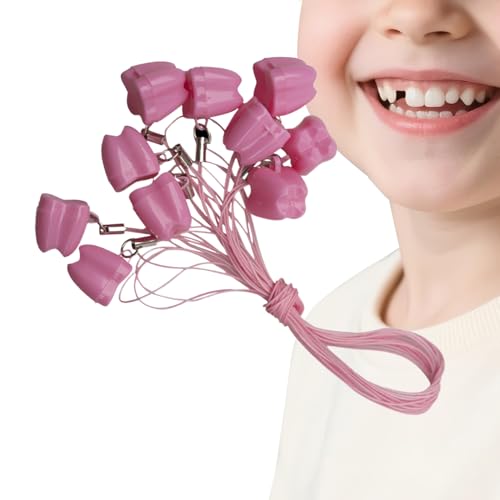 de recuerdos para dientes de bebé, protector de forma de dientes, bonito soporte para dientes de bebé, para conservación de niños, niñas, viajes, guardería, escuela