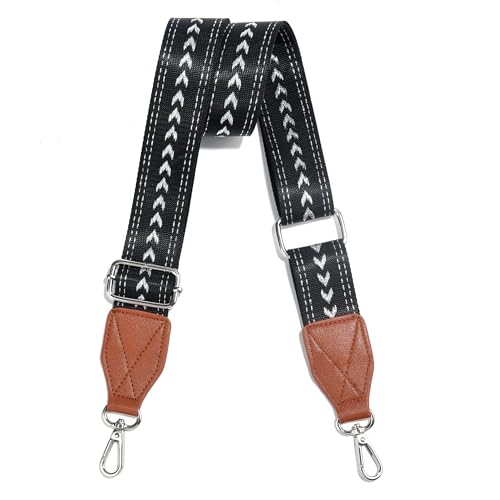 Image of LEMEDE Purse Strap Replacement Crossbody 1.5 inch Wide Shoulder Strap Adjustable Straps Handbag Strap Replacement Belts