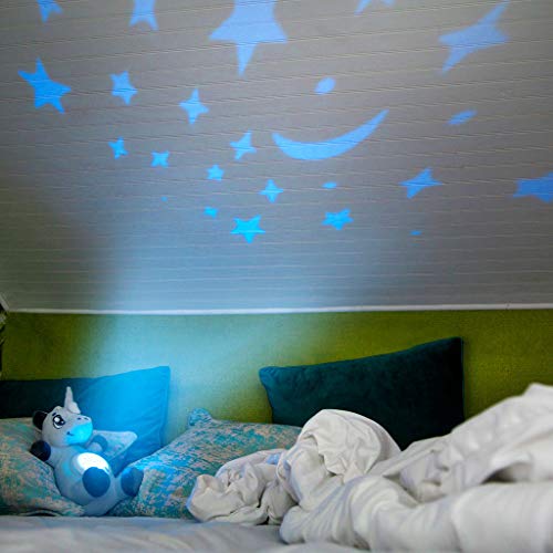 Baby White Noise Machine Music soothers for Sleep: Lumipets Night Light Projector and Sound Machine Baby Soother Unicorn Stuffed Animal Baby Gifts