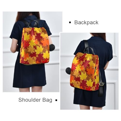 Sac à dos feuilles d'érable rouge : l'accessoire idéal de camping et randonnée - 7