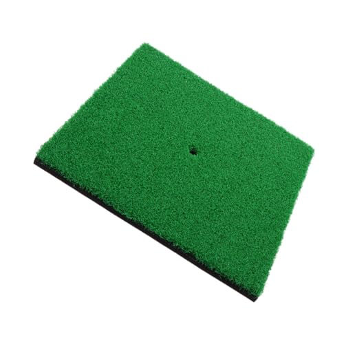 BESPORTBLE Golf Training Mat Artificial Grass Pad Practice Hitting Mat 30x30cm Nylon Grass Carpet