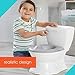 Summer My Size Potty Train and Transition, White - Realistic Potty Training Toilet Looks and Feels Like an Adult Toilet - Includes Removable Potty Topper and Storage Hook, Easy to Empty and Clean