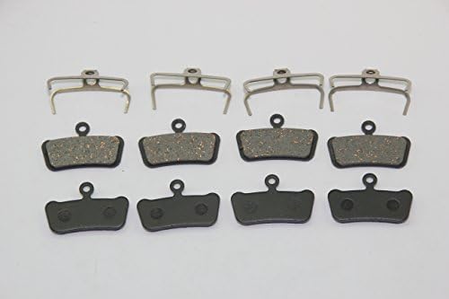 KingsTop 4 Pairs of Bicycle disc Brake Pads for Avid, SRAM, Elixer 7 & 9 xo Trail SRAM Guide R/RS/RSC