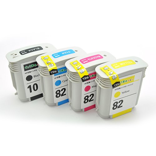 Amazon.co.jp: 【インク革命】 HP用 HP10 HP82 リサイクルインク 4色 