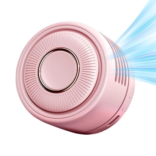Ventilador de clip para camisa portátil y sin aspas 8