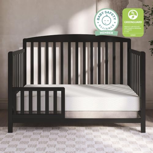 Image of Dream On Me Premium 2-in-1 Baby Zzz Crib & Toddler Mattress, Made in USA
