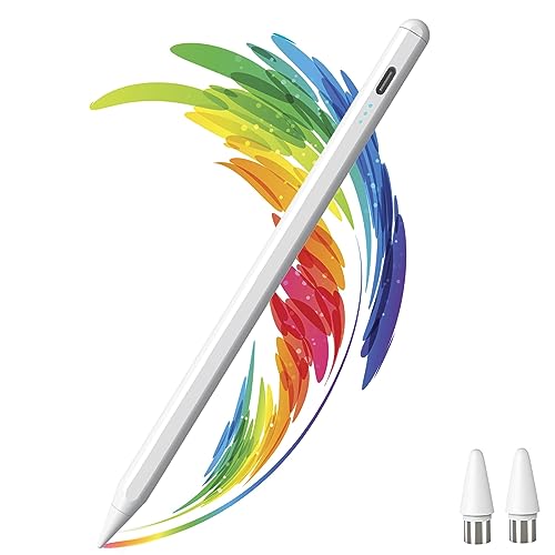 Stylus Stift für Alle Touchscreens, Tablet Pen Kompatibel Mit Apple iPad/iPhone/Android/Samsung/Lenovo/Xiaomi/iOS Tablets, 1.5mm HochpräZiser Active Pen,Schnelle Aufladung