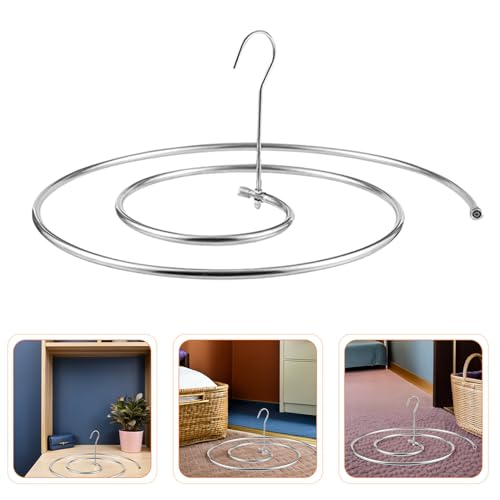 Cintres en spirale rotative pour sécher des draps en intérieur facilement - 8