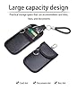 2 PACK Faraday Pouch for car Keys,Faraday Bag | Car Key Signal Blocking Pouch | Keyless Entry Car Keys Case | RFID Blocker Bag for Car Security | Anti-theft Remote Entry Keyless Protect #4