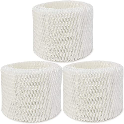 Gekrpro 3 Packs Humidifier Wicking Filters Compatible with Vicks WF2 3020 V3100 V3500 V3500N V3600 V3800 V3850 and V3900