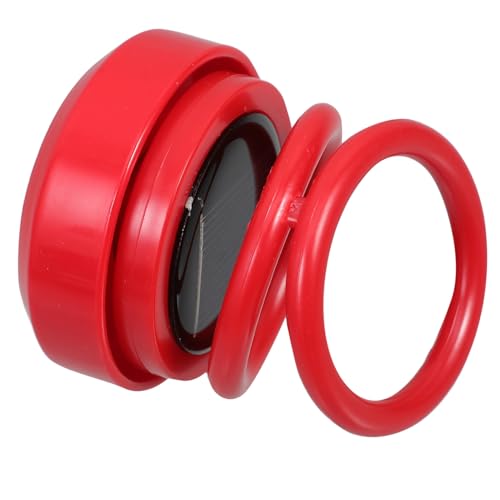 TOPPERFUN calentador de coche calefacción para auto calefacción solar Calentador portátil Calentador automático calentador decorativo calentadores solares mini calentador AbS rojo