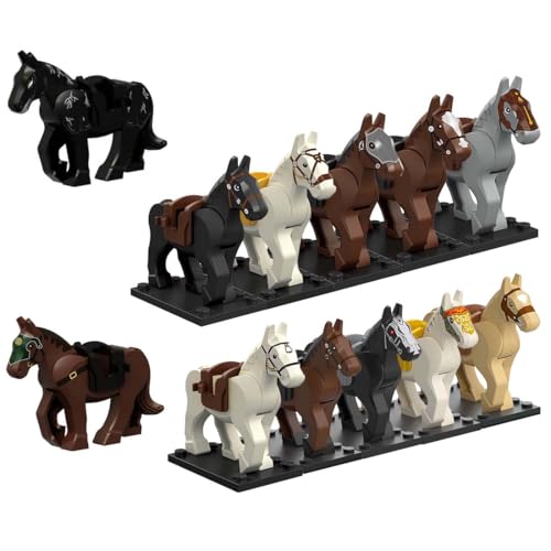 KoDeer Lot de 12 figurines de chevaux personnalisées pour figurines
