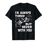 Grande motivo Tandem Bike Love per fidanzato e fidanzata. Completo motociclista per ciclismo e ciclismo. Ideale per andare in bicicletta.