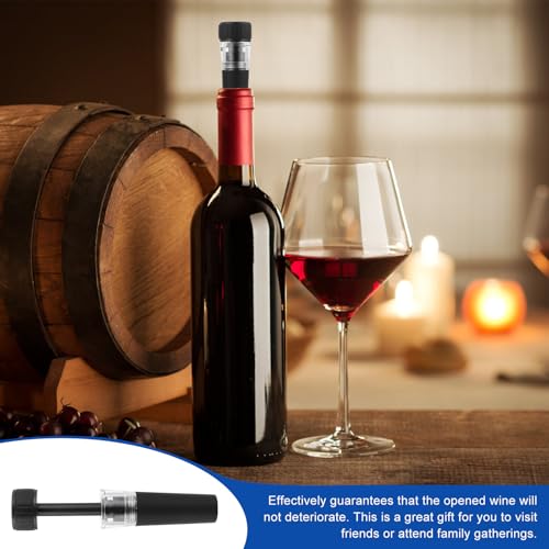 Tapón para vino bomba de vacío que preserva el sabor original en botellas grandes 5