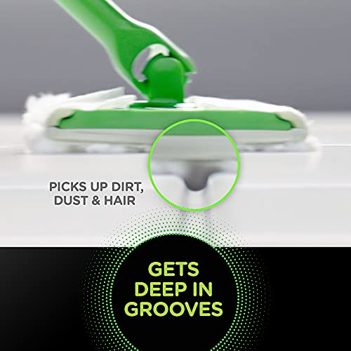 Swiffer Sweeper Heavy Duty Cleaning Kit: 2-In-1 Dry And Wet Multi Surface Floor Cleaner, Includes 1 Mop + 40 Heavy Duty Pads + 14 Dry Cloths + 5 Wet Cloths #TOP6