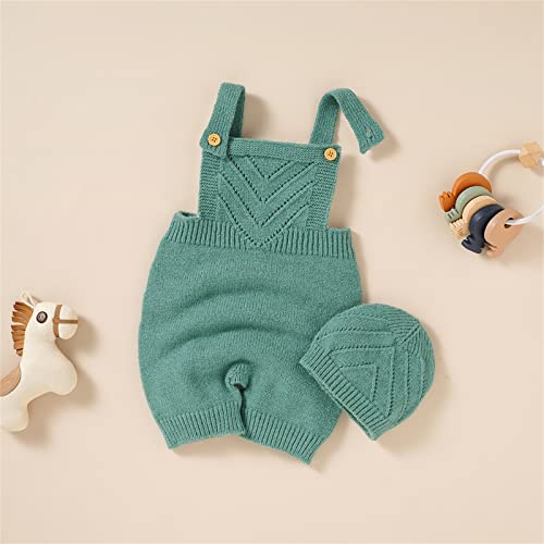Cardigan Sweater Knit Romper Cotton Sleeveless Boy Girl Sweater Clothes Solid Jumpsuit 1 Piece Sweaters for Girl2