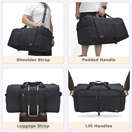 Urtala KW-TDB-120-B 120L Foldable Collapsible Waterproof Travel Duffel Bag thumb #5