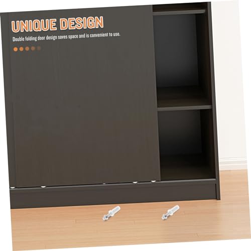4 piezas de pivotes superiores para kit de herrajes para puertas plegables, partes deslizantes para puertas de granero, bisagras, pivote de reemplazo para clóset miniatura 3