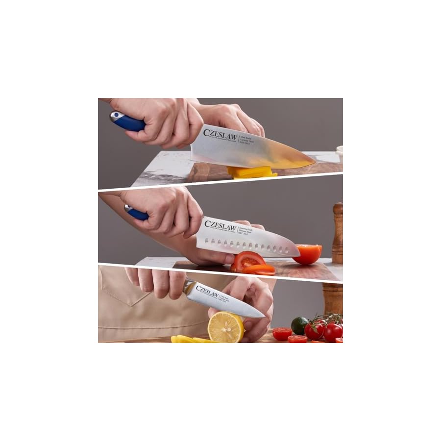 kitchen-knife-set-6-Pcs-Chefs-Knife-Set-Japanese-knife-set-Razor-knives-set-for-kitchen-Forged-from-High-Carbon-German-Steel-Full-Tang-Prussia-Blue-Ergonomic-Handle-Kitchen-Gifts Czeslaw kitchen knife set, 6 Pcs Chef's Knife Set, Japanese knife set, Razor knives set for kitchen, Forged from High Carbon German Steel, Full Tang Prussia Blue Ergonomic Handle, Kitchen Gifts