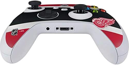 Skinit Decal Gaming Skin Compatible with Xbox Series S Controller - Officially Licensed NHL Detroit Red Wings Jersey Design