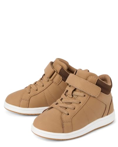 Image of The Children's Place Boys Boys Casual Lace Up Hi Top Sneakers