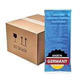 KK Kalt-Warm Kompresse 12 × 29 cm – 50er-Pack Wiederverwendbare Therapie-Kompressen für Kälte- & Wärmeanwendungen bei Prellungen, Verstauchungen, Gelenk- & Zahnschmerzen, Rücken, Schulter