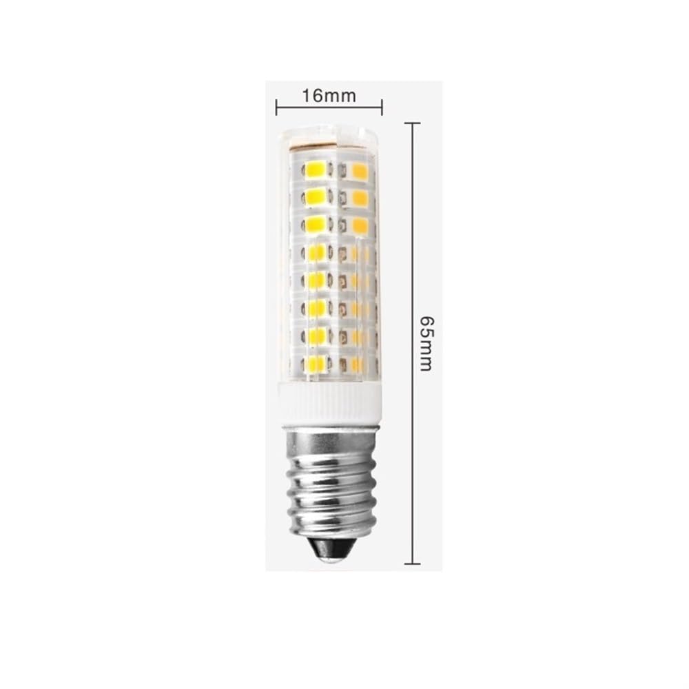 Fengyan Casa Lampadine, Confezione da 20, Lampada a mais a LED G9/G4/E14 5W AC220V 51-2835SMD Lampada a LED in cristallo di ceramica Domestico Lampada(Warm white,G4 220V)