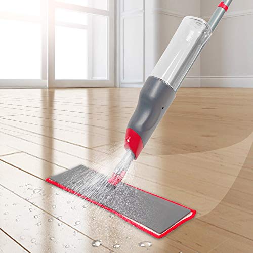 Trapeador para La Limpieza del Hogar Nuevo Floor Mop 360 Rotate Spray Flat Mop para Limpiar El Hogar Cocina Herramientas Limpias
